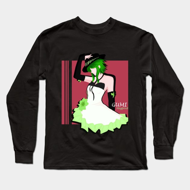 GUMI Long Sleeve T-Shirt by kawaiiaeon